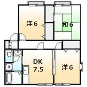 サンビレッジかねひらA・B・Cの間取り画像