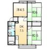 パナハイツ高尾Aの間取り画像