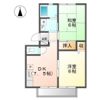 ジュネパレス東福山Bの間取り画像