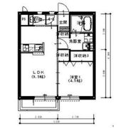 ホワイト ヴェールの間取り画像