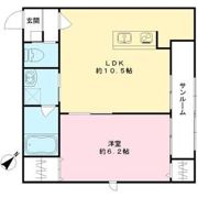 CA彩りの間取り画像