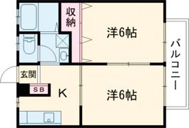 ハイツ田園の間取り画像