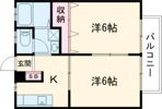 ハイツ田園の間取り画像
