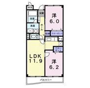 インフィニティの間取り画像