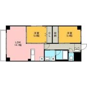 ヴェルデアルズの間取り画像