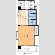 エンゼルコート古町の間取り画像