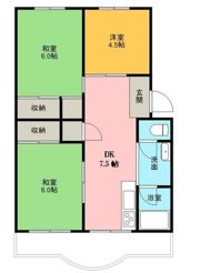 マンショントレビの間取り画像