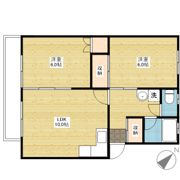 新涯マンションBの間取り画像