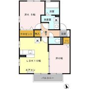 ルナフローラ Aの間取り画像