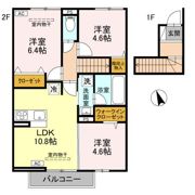 ファミリアの間取り画像