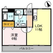 グリーンハウス Ⅳの間取り画像