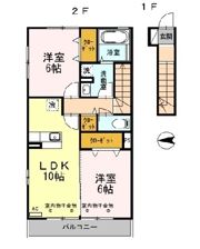 オアシス パティオの間取り画像