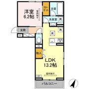 ビラフランカの間取り画像