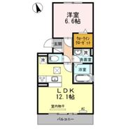 クレア浦里 A棟の間取り画像