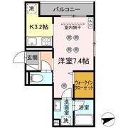 パーシモン駅南Ⅱの間取り画像