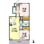 フレジア熊野の間取り画像