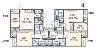 Taste古賀の間取り画像