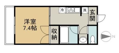 CONTINUEの間取り画像