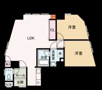 クレドール西明石Ⅰの間取り画像