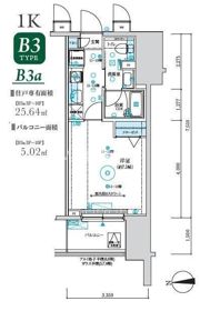 MAXIV八王子TREの間取り画像