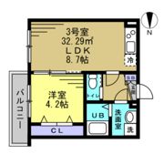 ベルシャンテ八千代台の間取り画像
