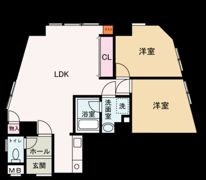 ライオンズマンション西明石の間取り画像