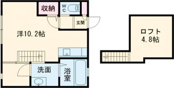 ブランノワール Ⅱの間取り画像