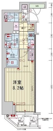 ファーストフィオーレ東梅田の間取り画像