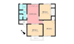 ハイツスイーダTの間取り画像