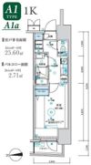 MAXIV八王子TREの間取り画像