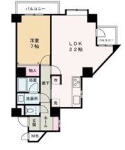 ライオンズマンション西明石の間取り画像