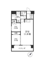 MODERN PALAZZO六本松stationの間取り画像