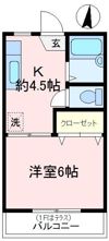 フォーブル富士見の間取り画像