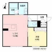 シャーメゾンprostの間取り画像