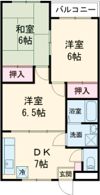 エクセレントハイツの間取り画像