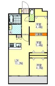 Arista shirakibaruの間取り画像