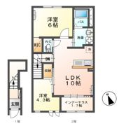 グランパーク高萩の間取り画像