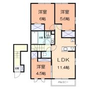 プティ モンターニュの間取り画像