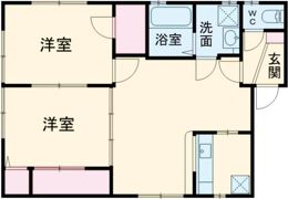 クラージュ木風の間取り画像