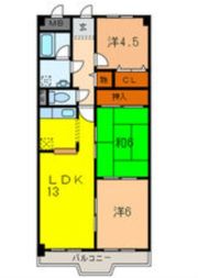 グリーンハイツの間取り画像