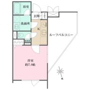 アトリオフラッツ三軒茶屋Northの間取り画像