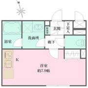 アトリオフラッツ三軒茶屋Northの間取り画像