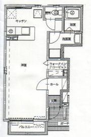 レジデンス白鳥Aの間取り画像