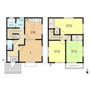 加藤貸家の間取り画像