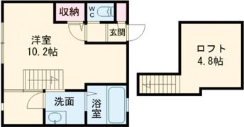 ブランノワール Ⅱの間取り画像