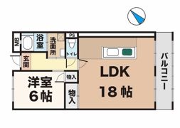 グリーンハイツ松本の間取り画像