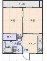 サンパレス小金井の間取り画像