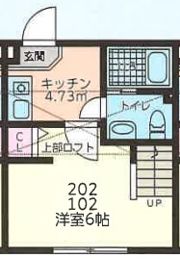La Luce大和（ラルーチェ）の間取り画像