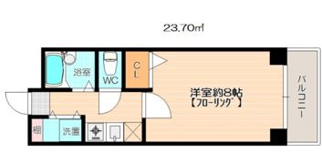 フォーラム箱崎の間取り画像