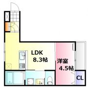 アーデル牛田新町 B棟の間取り画像
